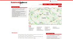Desktop Screenshot of kadernickysalon.cz